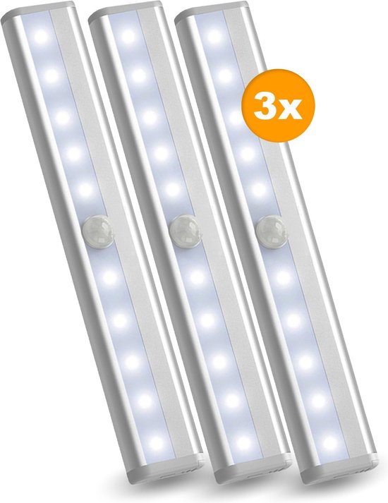 Kastverlichting met bewegingssensor Keukenverlichting Op batterij LED kast...