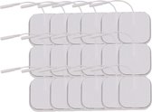 Raiuléko Electrode Pads - 10 stuks -  5 x 5 cm - Met kabelingang - Elektrode Massage Therapie - Promoot Metabolisme -Zenuwen en Spieren Stimulatie - Fysiotherapie