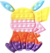Fidget Toys - Pop IT - Speelgoed - Pikachu - Regenboog