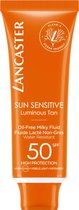 Lancaster Sun Sensitive Oil-Free Milky Fluid SPF50 - Zonnebrand - 50 ml