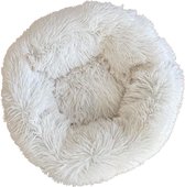 Floofs Hondenmand - Superzacht en Luxe - Wasbaar - Fluffy - Hondenkussen - 40cm - Wit