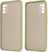 Samsung Galaxy A02s Hoesje Hard Case Backcover Telefoonhoesje Groen