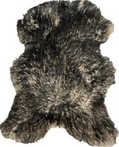 Euroskins Schapenvacht Vloerkleed Wit/Zwart - 110x78 cm - Hanne