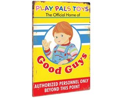 Child's Play 2: Play Pals Aluminium Sign