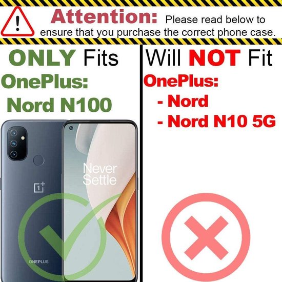 OnePlus Nord N100 - Étui en silicone - Transparent