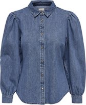 Only blouse drukknopen pofmouwen - Maat 34 | bol.com