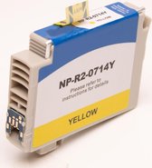Inkmaster Premium Huismerk  inkt cartridge voor Epson T0714 Y XL Yellow Geel hoge capaciteit