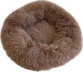 Floofs Hondenmand - Superzacht en Luxe - Wasbaar - Fluffy - Hondenkussen - 40cm - Donker Bruin