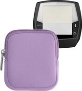 kwmobile hoes voor Bosch Intuvia - Neopreen hoesje voor e-bike display - Beschermende cover in lavendel