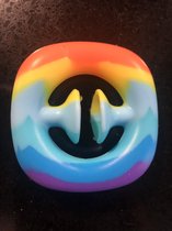 ORLINE Snapperz Pop It - Tik tok Fidget Toys - Regenboog - Pop It Fidget Toy - Anti Stress Fidget - Voor kinderen en Volwassenen