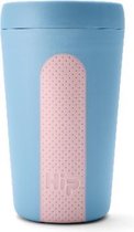 Drinkbeker To Go, 355 ml, Licht Blauw - HIP