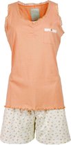 Tenderness Oranje dames shortama TESAD1302B - Maten: XL