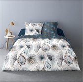 2-Persoonsdekbedovertrek Beauté 240x220 cm - met 2 kussenslopen 65x65 cm- 100% katoen