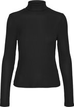 Vero Moda VMFANNIE LS ROLL NECK TOP JRS GA BF Dames T-Shirt  - Maat L