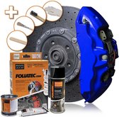 Foliatec Remklauwlakset - RS blauw - 3 Componenten