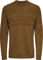 ONLY & SONS ONSBACE LS CREW KNIT Heren Trui - Maat M