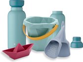 Set sand & beach toys (12m+) + Isoleerfles Nordic green