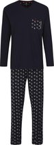 Tom Tailor Heren pyjama - Donkerblauw  - Maat XXL