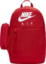 Nike Elemental GFX F Backpack BA6032-657, voor meisje, Rood, Rugzak, maat: One size