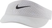 Nike Wm Court Advantage Visor DD0291-100, Vrouwen, Wit, Pet, maat: One size