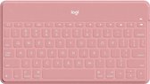 Keys To-Go Superdun en Superlicht Bluetooth-Toetsenbord voor iPhone, iPad, Apple TV en alle iOS-apparaten - blozen roze