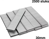 Nieten – 9030 – Nietjes voor luchttacker – Pneumatische combi tacker – Nietpistool – Metalen – 30mm – 2500 stuks