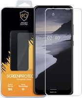 Nokia 2.4 screenprotector - MobyDefend Case-Friendly Gehard Glas Screensaver - Screen Protector - Glasplaatje Geschikt Voor: Nokia 2.4