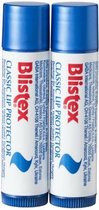 Blistex Lipprotection Classic Stick - Lippen - Lippenbalsem - Lip protector - Aloe Vera - Set van 2
