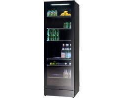 Vestfrost Solutions Exclusieve drankenkoeler MFG185 - 2-10 °C - Fullglass - Greeploos met verzonken handgreep - 351 Liter