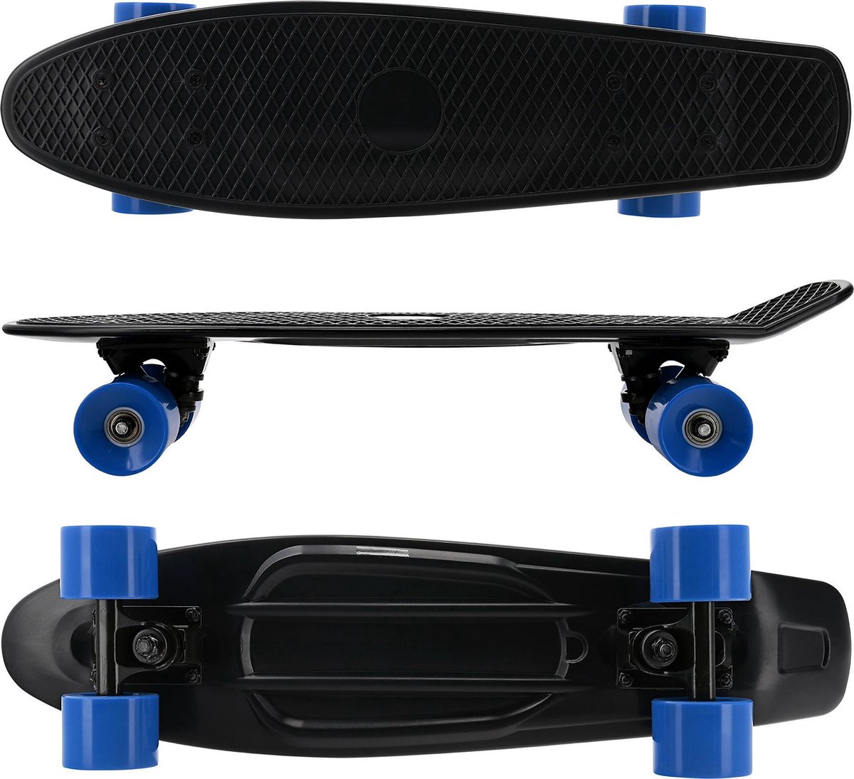 Cozytrix Retro Skateboard PP 68 cm Zwart