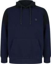DISSIDENT marine/zwarte hoodie voor heren