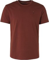 NO-EXCESS T-shirt Round Neck T Shirt 12340701 193 Stone Red Mannen Maat - XL