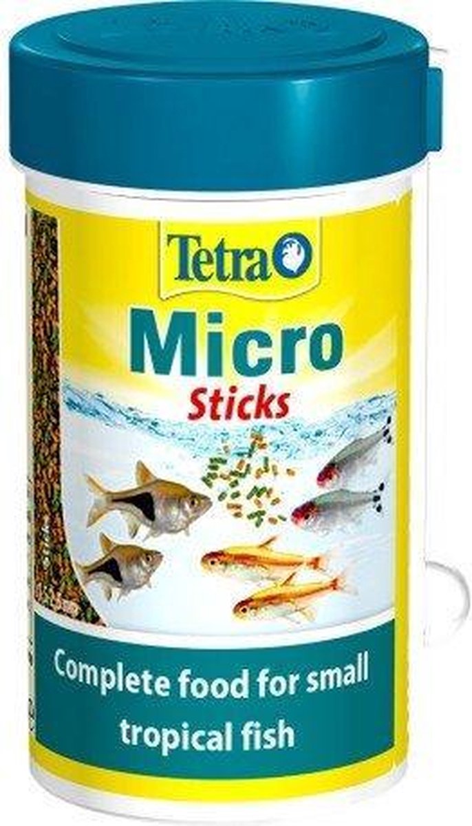 Micro visvoer voor kleine vissen 100ml/45g