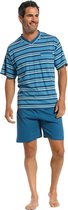 Heren shortama Robson 37211-706-2 - Turqoise - XXL/56