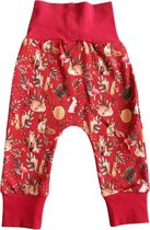 k&b - unisex broekje - babykleding -  Maat 80 - rood