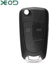 Autosleutelbehuizing - sleutelbehuizing auto - sleutel - Autosleutel / Opel Astra, Corsa, Omega, Vectra & Zafira