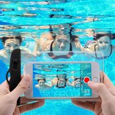 2 Stuks - Universele Mobiele Telefoon Hoes - Onder Water - 100% Waterdicht - Zwart