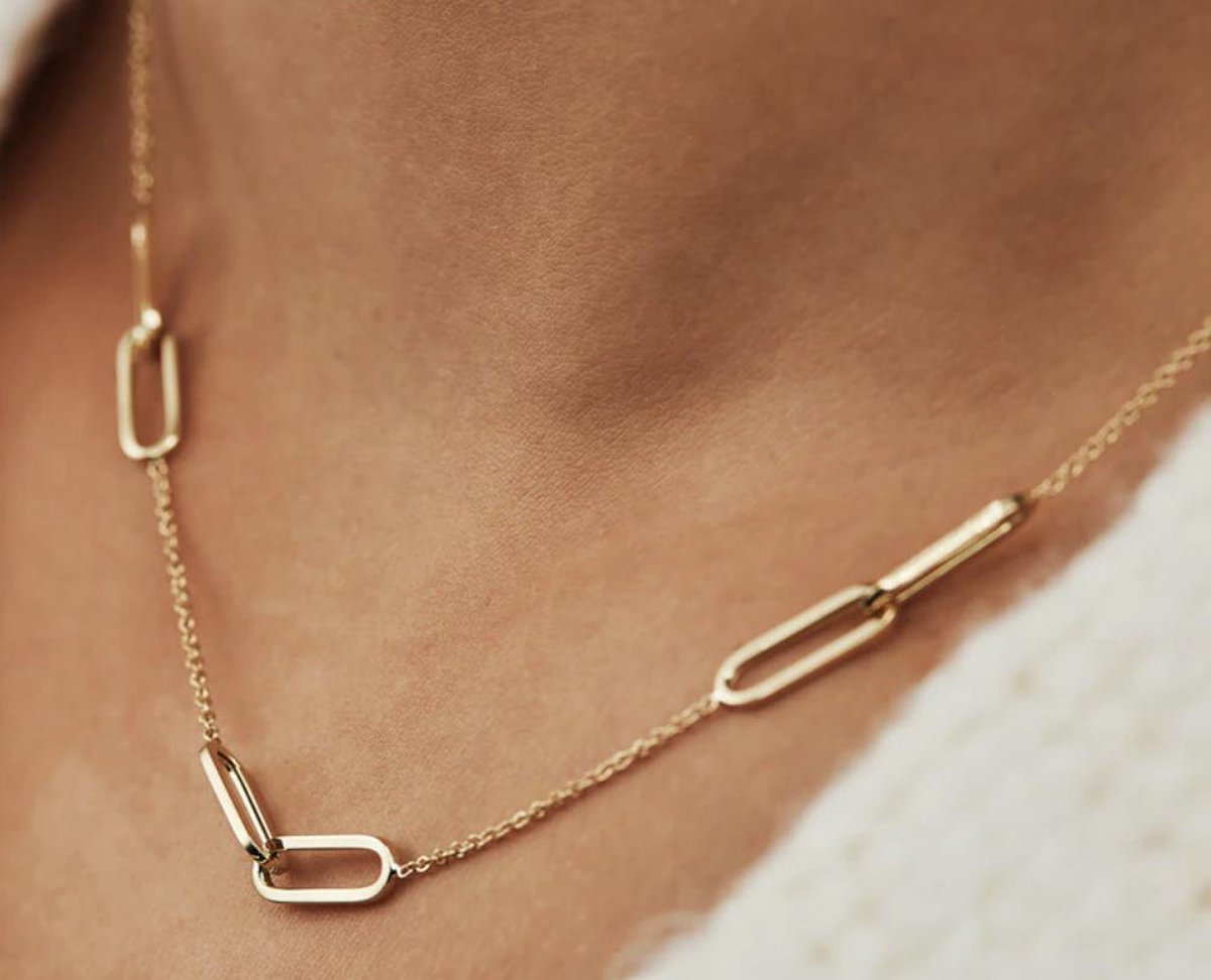Ketting dames | ketting dames 925 zilver | cadeau voor vrouwen