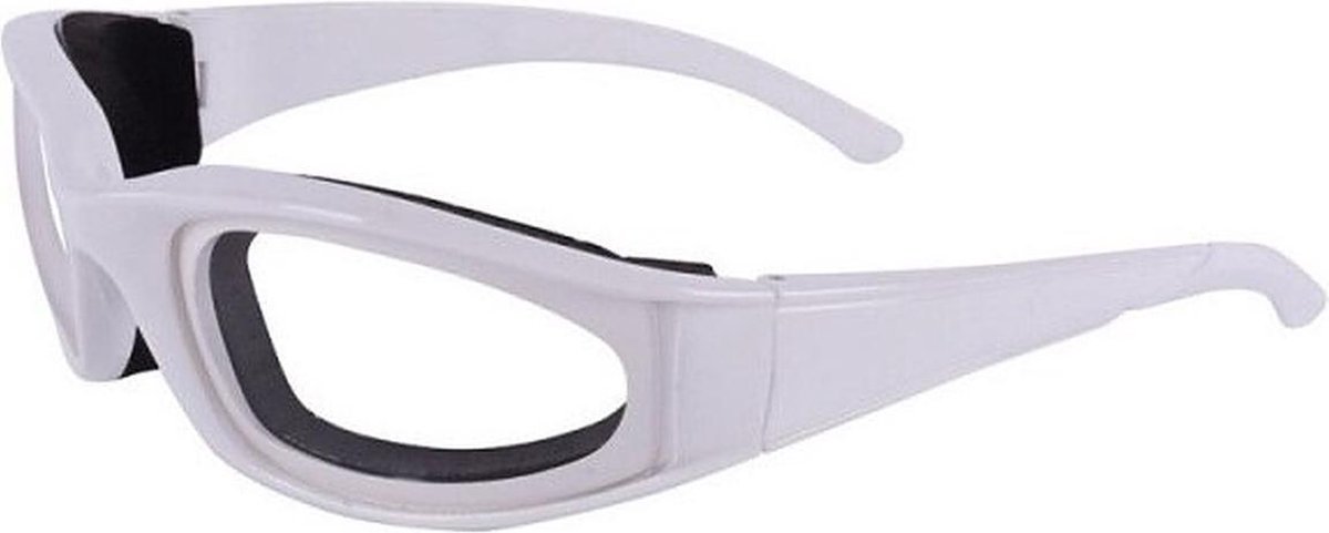 Ui bril - Ogen beschermer - uiensnijden - beschermbril - BBQ Bril - Spetterbril - Wit