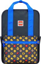 LEGO Tribini Fun Backpack Large 20128-1933, voor een jongen, Grijs, Rugzak, maat: One size