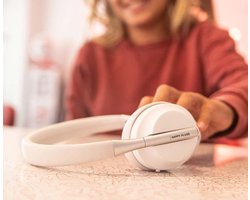 Happy Plugs Play Bedraad/Draadloze Bluetooth On-Ear Koptelefoon Wit
