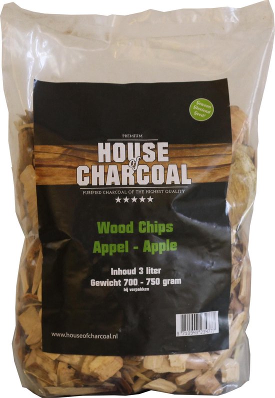 Rookhout snippers Combi Deal – 3 soorten rook chips: Appel, Eiken & Kersen - House of Charcoal