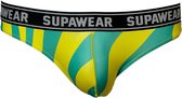 Supawear POW Beast Brief Geel - MAAT L - Heren Ondergoed - Slip voor Man - Mannen Slip