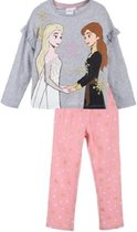 Disney - Frozen 2 - pyjama - Paris couture - 100% Jersey katoen - grijs - 122/128
