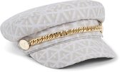 JOSH V   KENDALL JACQUARD Cap Grijs - Maat M/L