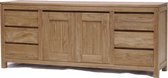 Dressoir | corona | teakhout | bruin | 180 x 45 x 75(h) cm