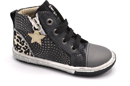 Shoesme - Eerste stap schoentjes - Meisjes - Leder - Glitter - Grijs |  bol.com