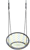 Outdoor Play Schommel Stoel -  Speelgoed - diameter 90cm - 100kg draagvermogen - verstelbaar ophangtouw