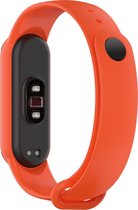 YONO Siliconen Bandje geschikt voor Xiaomi Mi Band 5 / 6 – Oranje