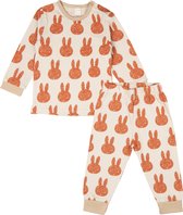 Nijntje, unisex pyjama sunset orange aop, 98/104